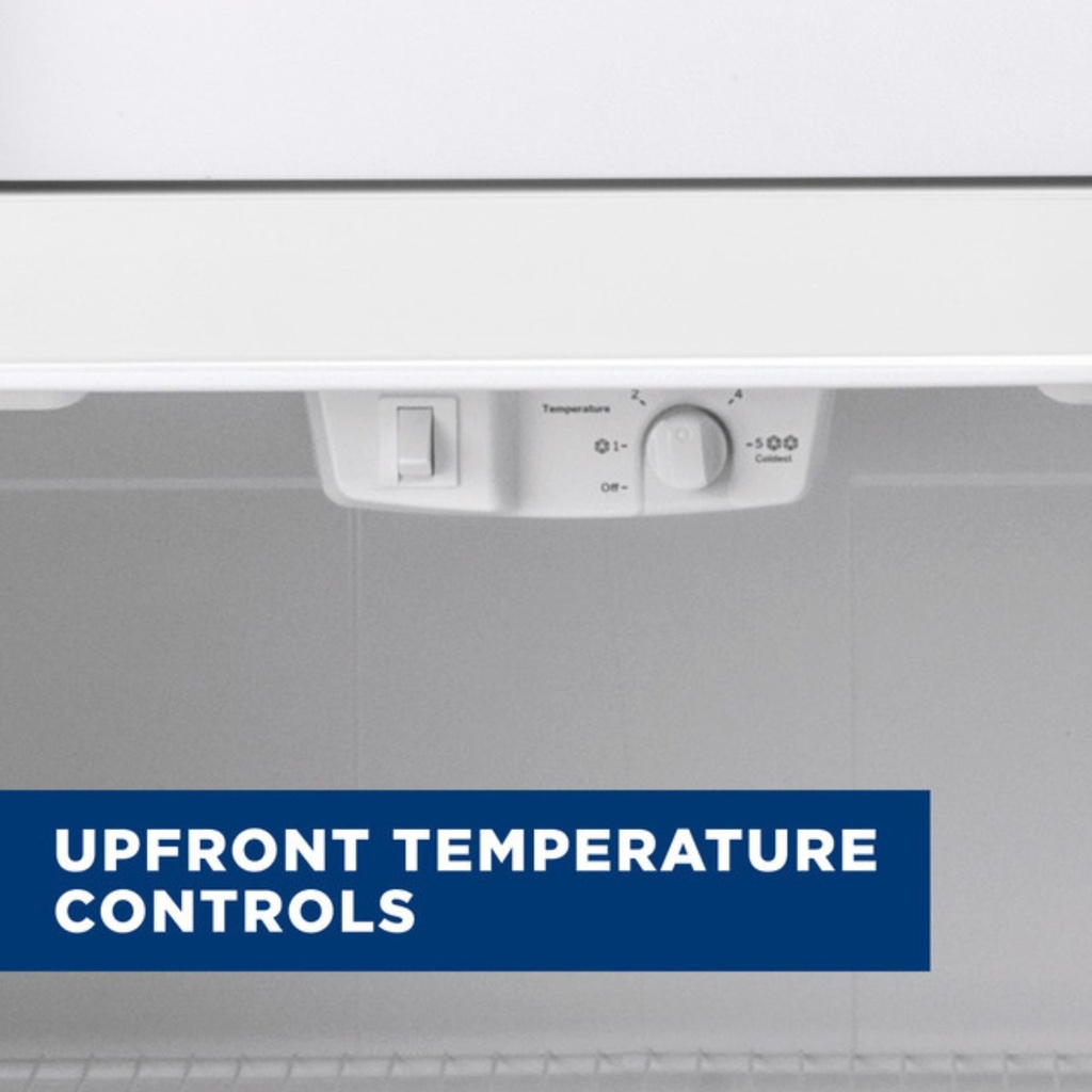 GE-GTE18DTNRBB-Upfront temperature controls