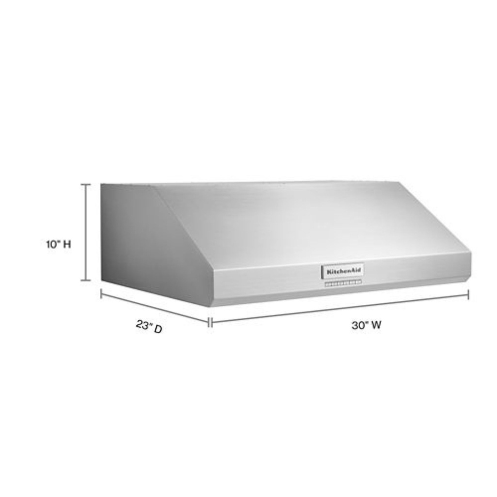 KitchenAid-KVUC600KSS-dimension view
