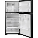 GE-GTE19JTNRBB-Clear crisper drawers