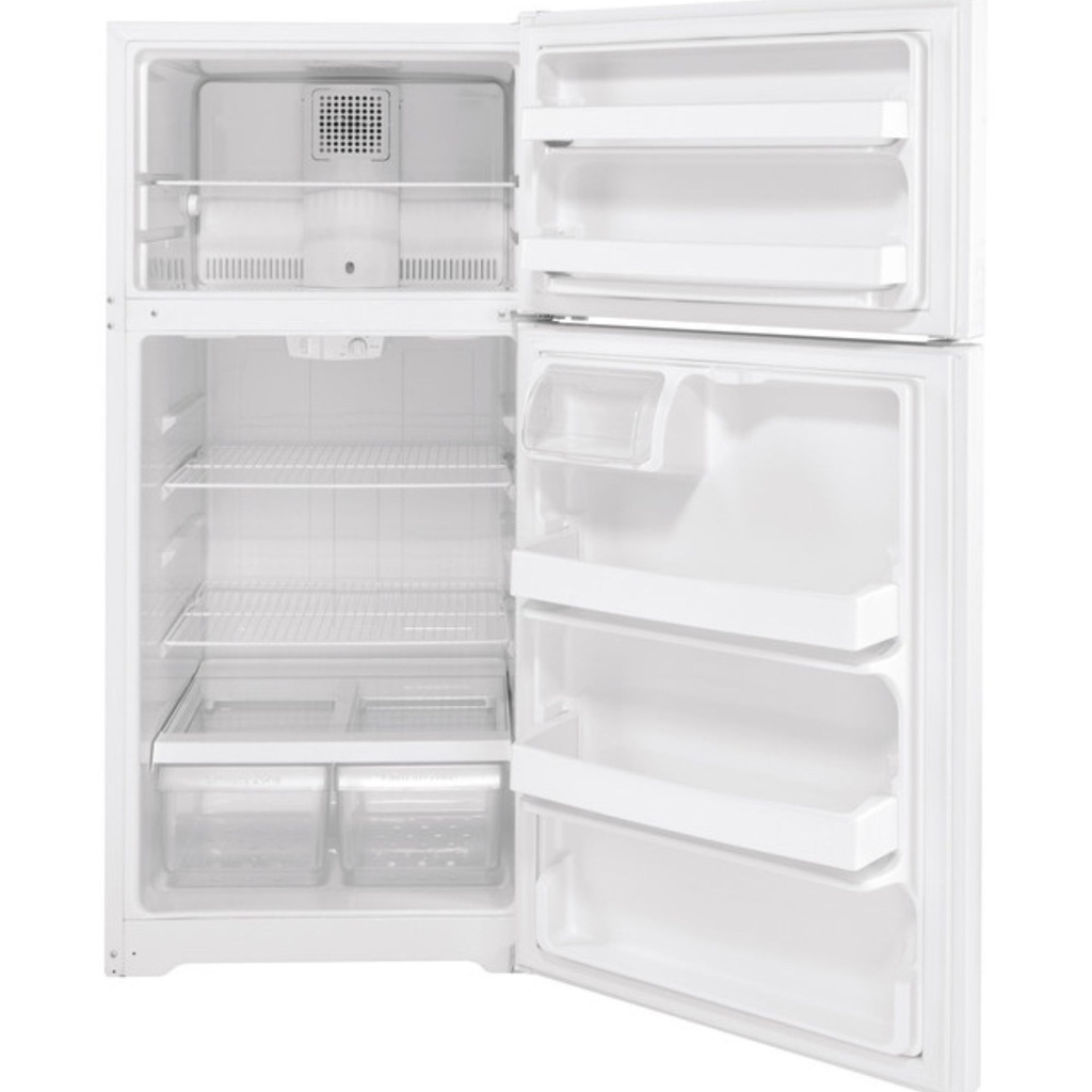 GE-GTS16DTNRWW-Clear crisper drawers