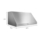 KitchenAid-KVWC906KSS-Dimension View