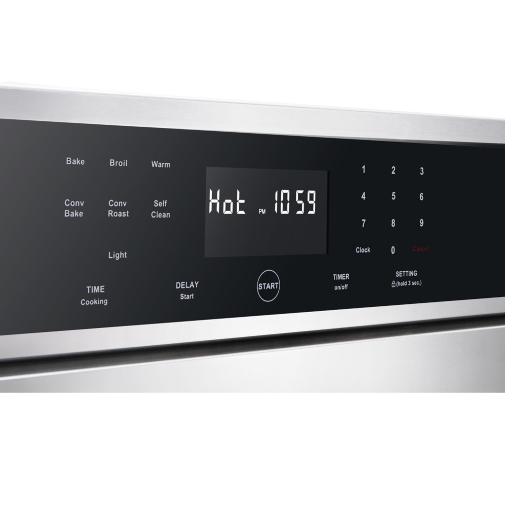 Thor Kitchen-HEW3001-tilted view control panel