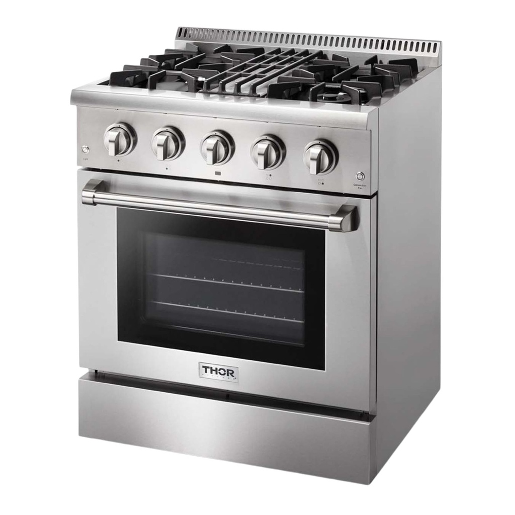 Thor Kitchen-HRD3088U-right tilted view