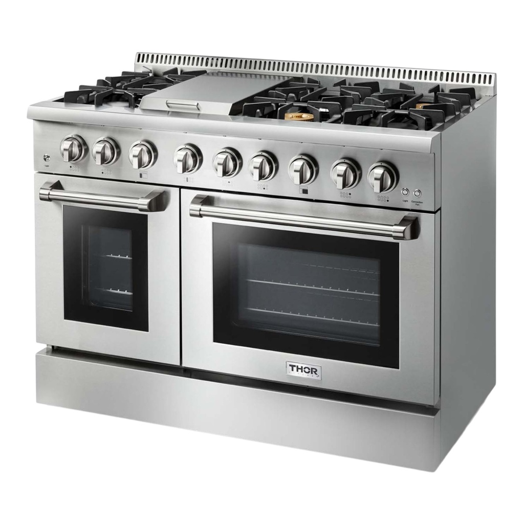 Thor Kitchen-HRD4803U-right tilted view