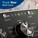 GE-GTW325ASWWW-Track your Wash cycle