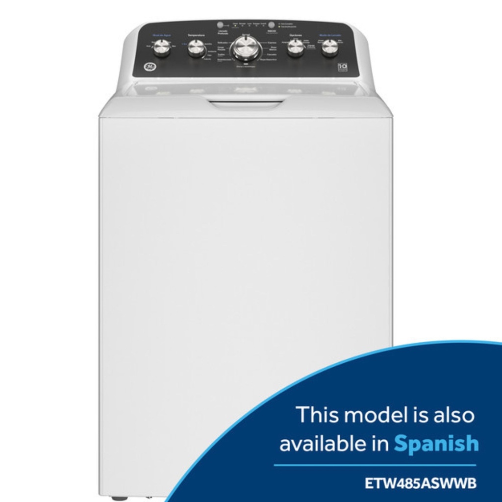 GE-GTW485ASWWB-This model is also available in Spanish