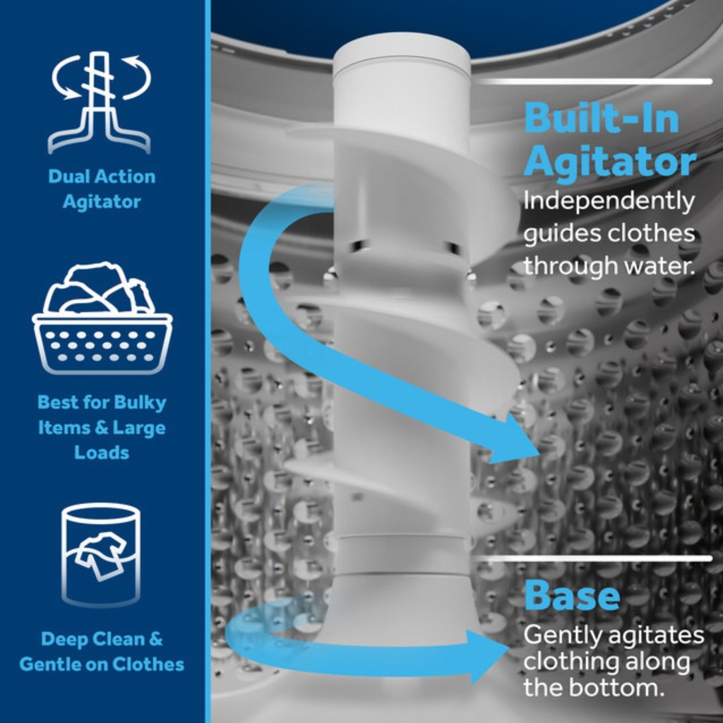 GE-GTW525ACWWB-True Dual-Action Agitator