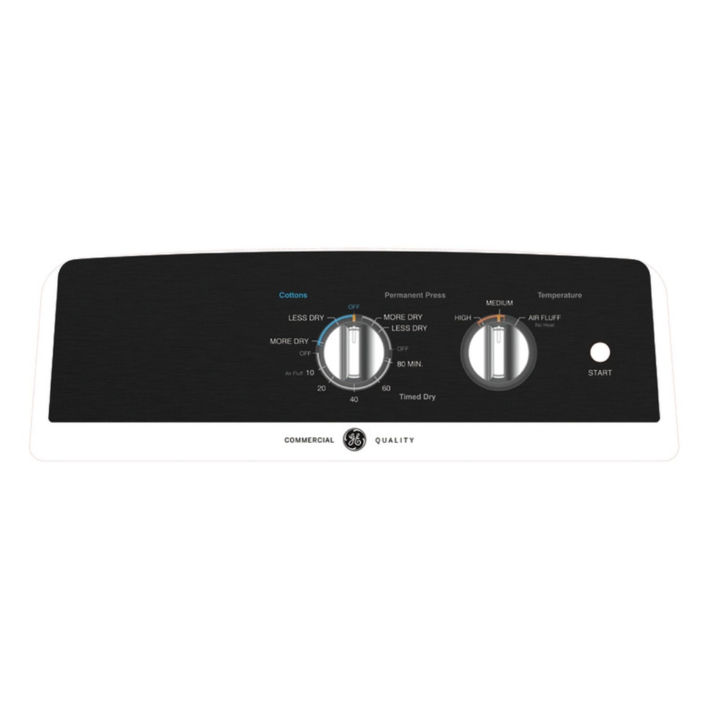GE-GTX52GASPWB-control panel