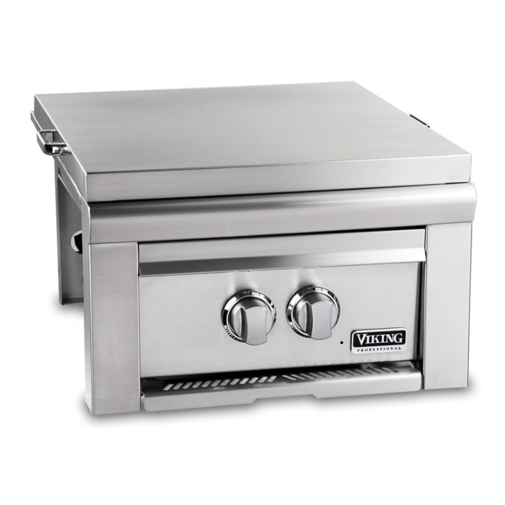 Viking-VQGPB5201LSS-Power Burner with stainless steel cover