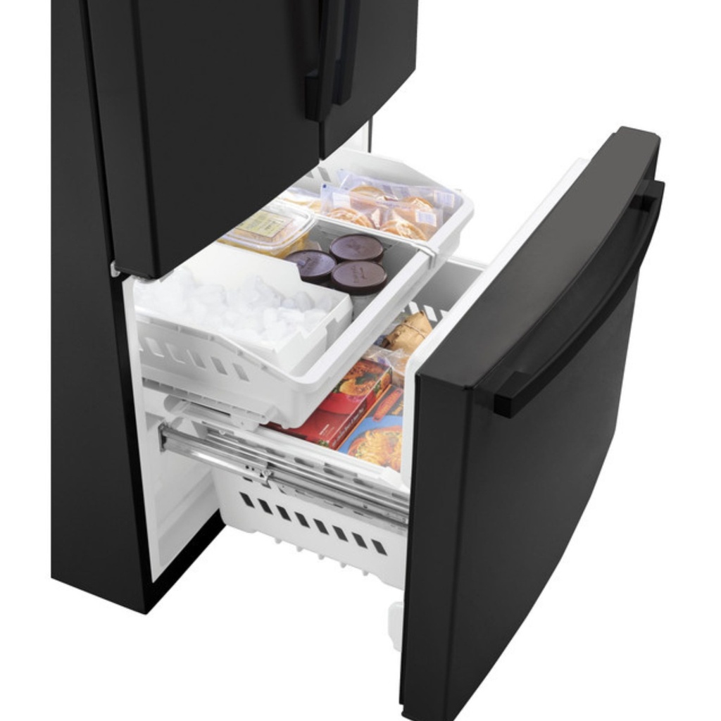 GWE19JGLBB freezer storage baskets