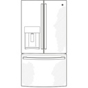 GE-GYE22GENDS-Diagram of refrigerator