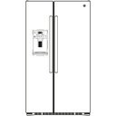 GE-GZS22DGJWW-Diagram of Refrigerator