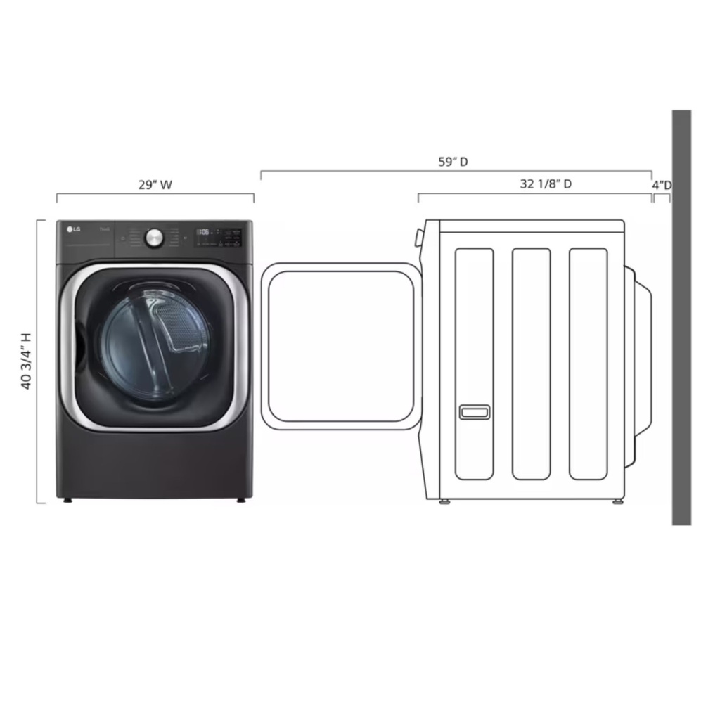 LG-DLEX8900B-dimension view