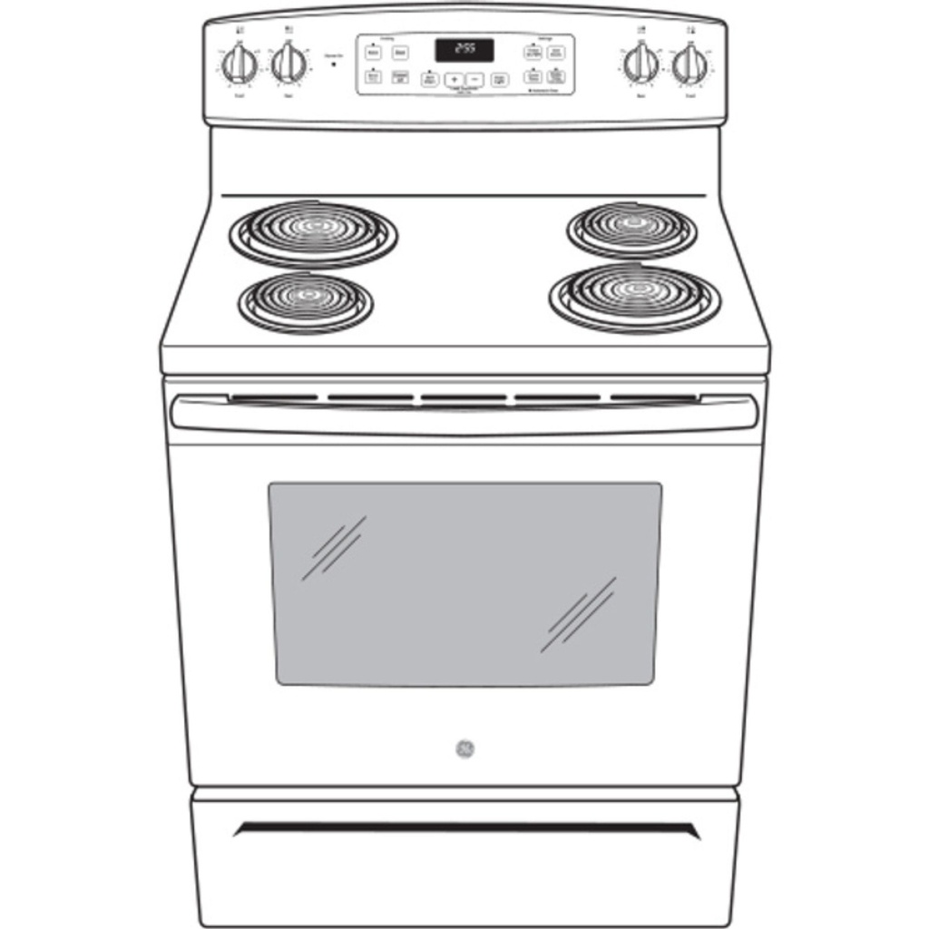 GE-JB256DMBB-Diagram of Oven of