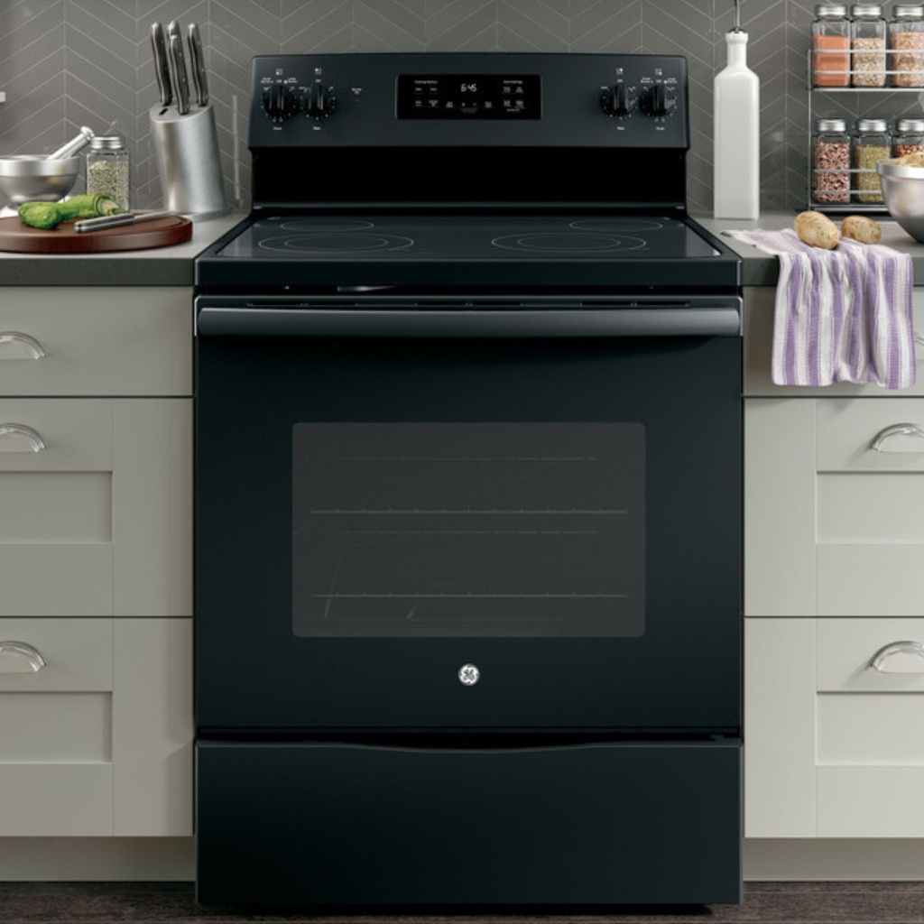 GE-JB645DKBB-Easily adjustable