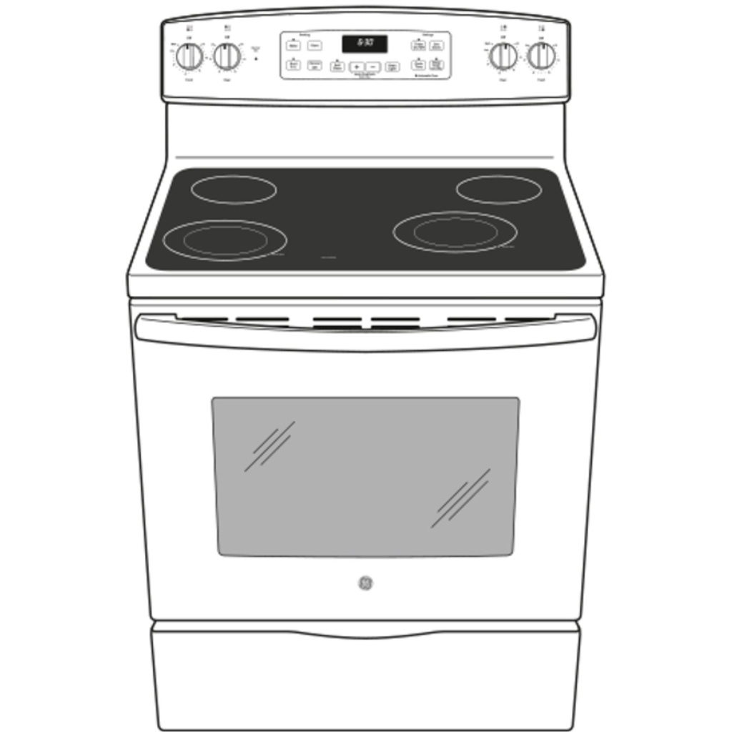 GE-JB645DKBB-Diagram of Refrigerator