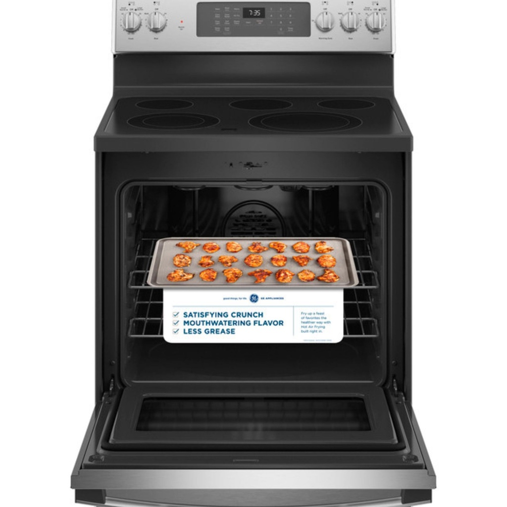 GE-JB735SPSS-Auto temperature conversion for convection