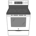 GE-JB735SPSS-Diagram of Electric Range