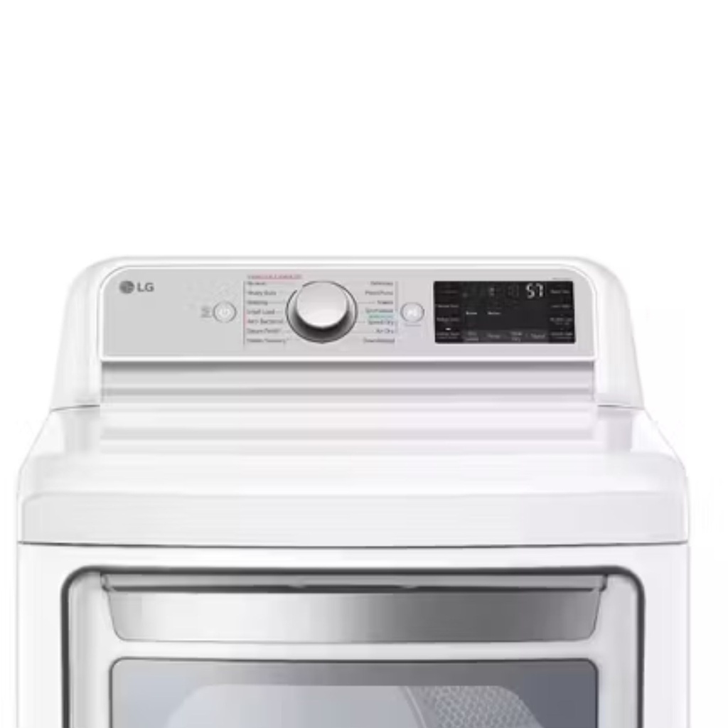 LG-DLGX7901WE-top view with control panel