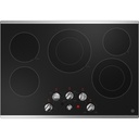 JEP5030STSS-front view with control knobs