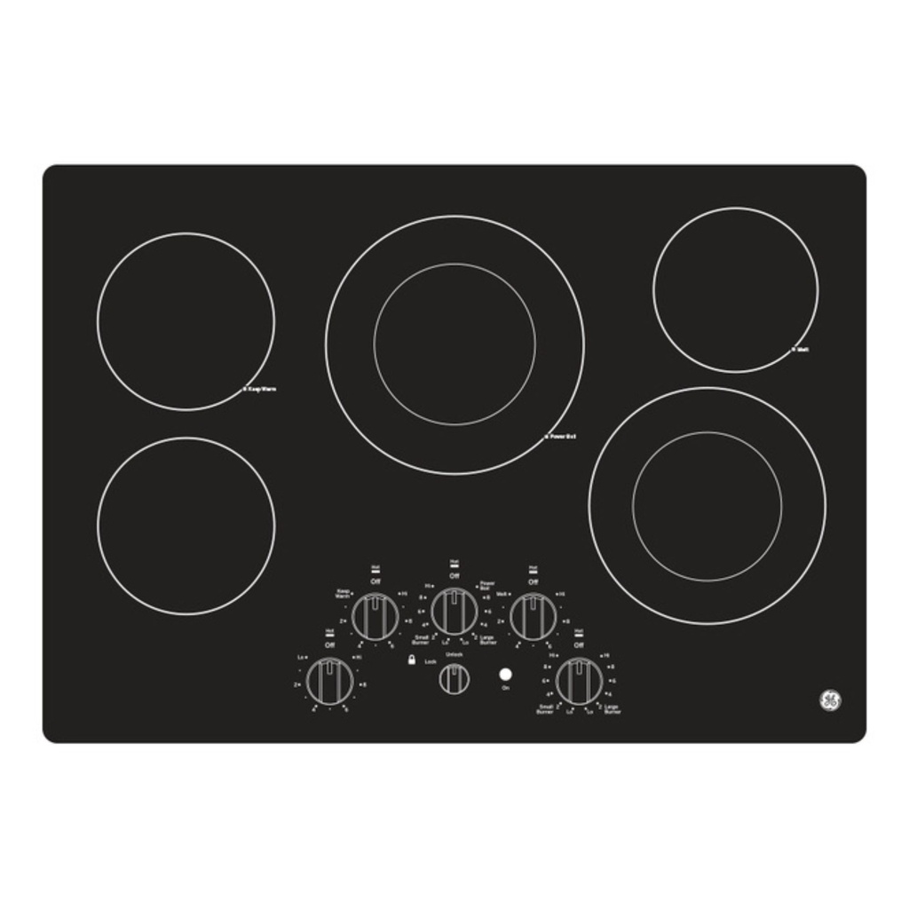 JEP5030STSS-cooktop diagram view