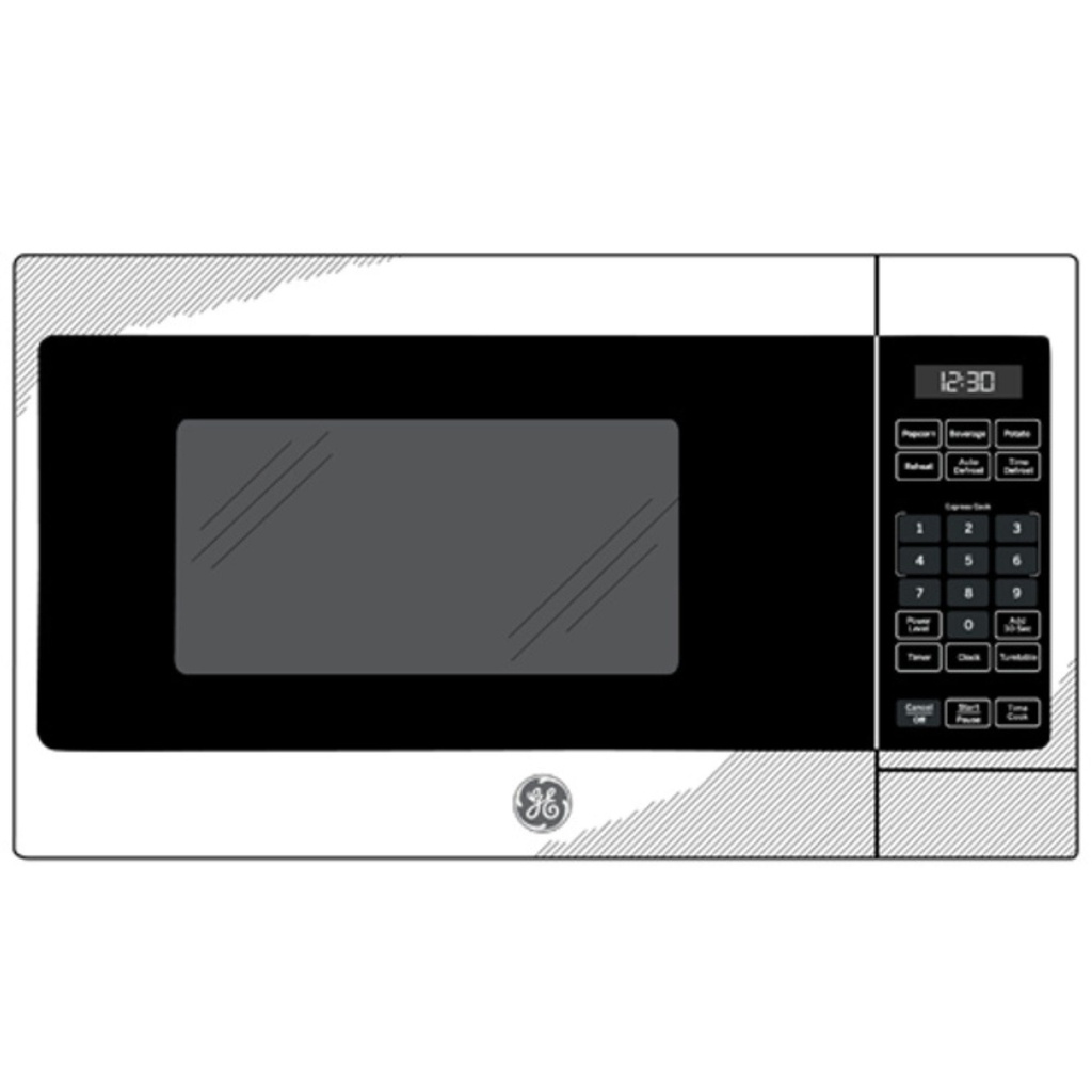 GE-JES1072SHSS-Diagram of Microwave