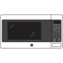 GE-JES1657DMBB-Diagram of Countertop Microwaves