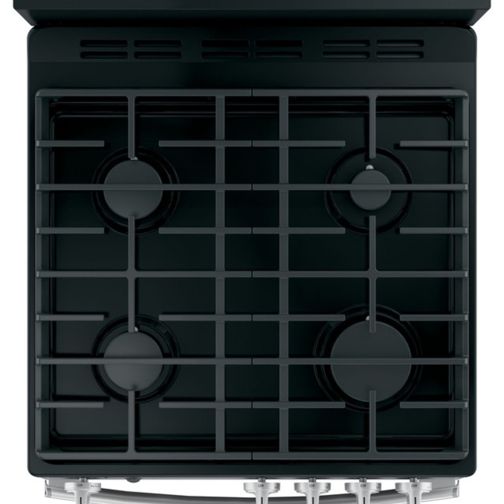 GE-JGAS640RMSS-Top View of a Gas Oven