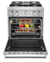 KitchenAid-KFDC500JSS-stainless steel exterior