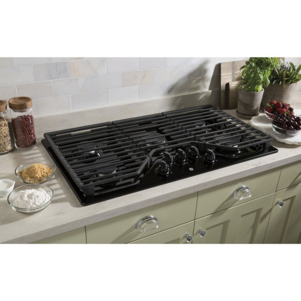 GE-JGP5036DLBB-36" Cooktop with 5 Burners