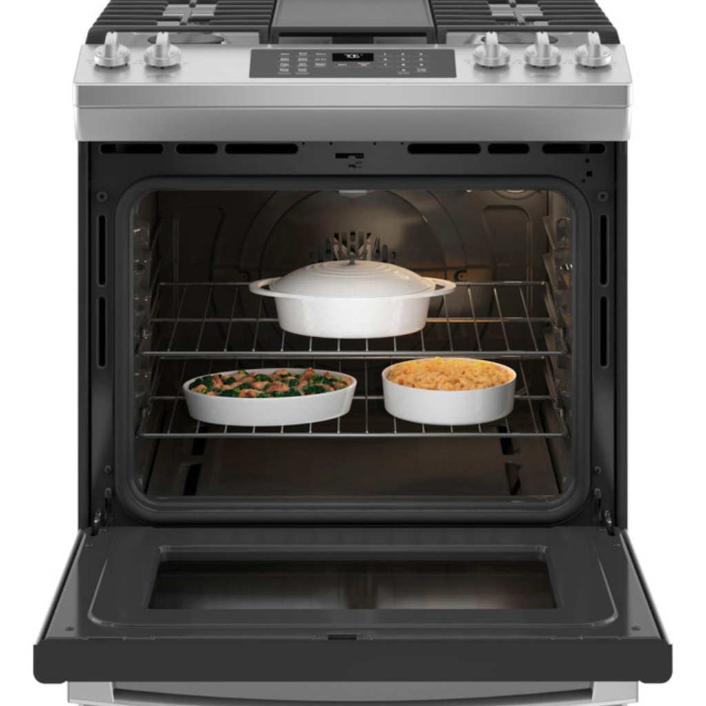 GE-JGS760SPSS-Modern Oven with Baked Dishes