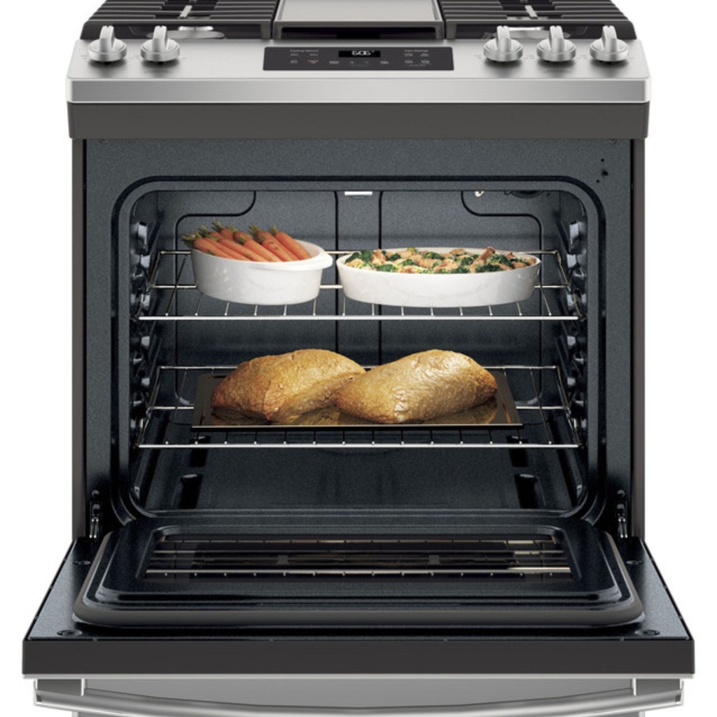 GE-JGSS66SELSS-Modern Oven with Baked Meals