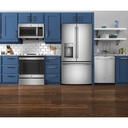 GE-JS645SLSS-Stainless steel knobs