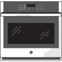 GE-JTS3000SNSS-Diagram of single wall oven