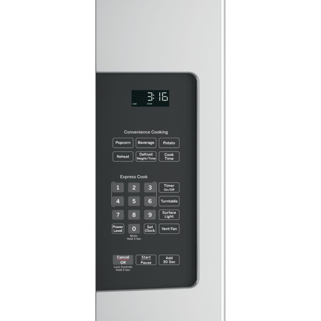 JVM3162RJSS control panel