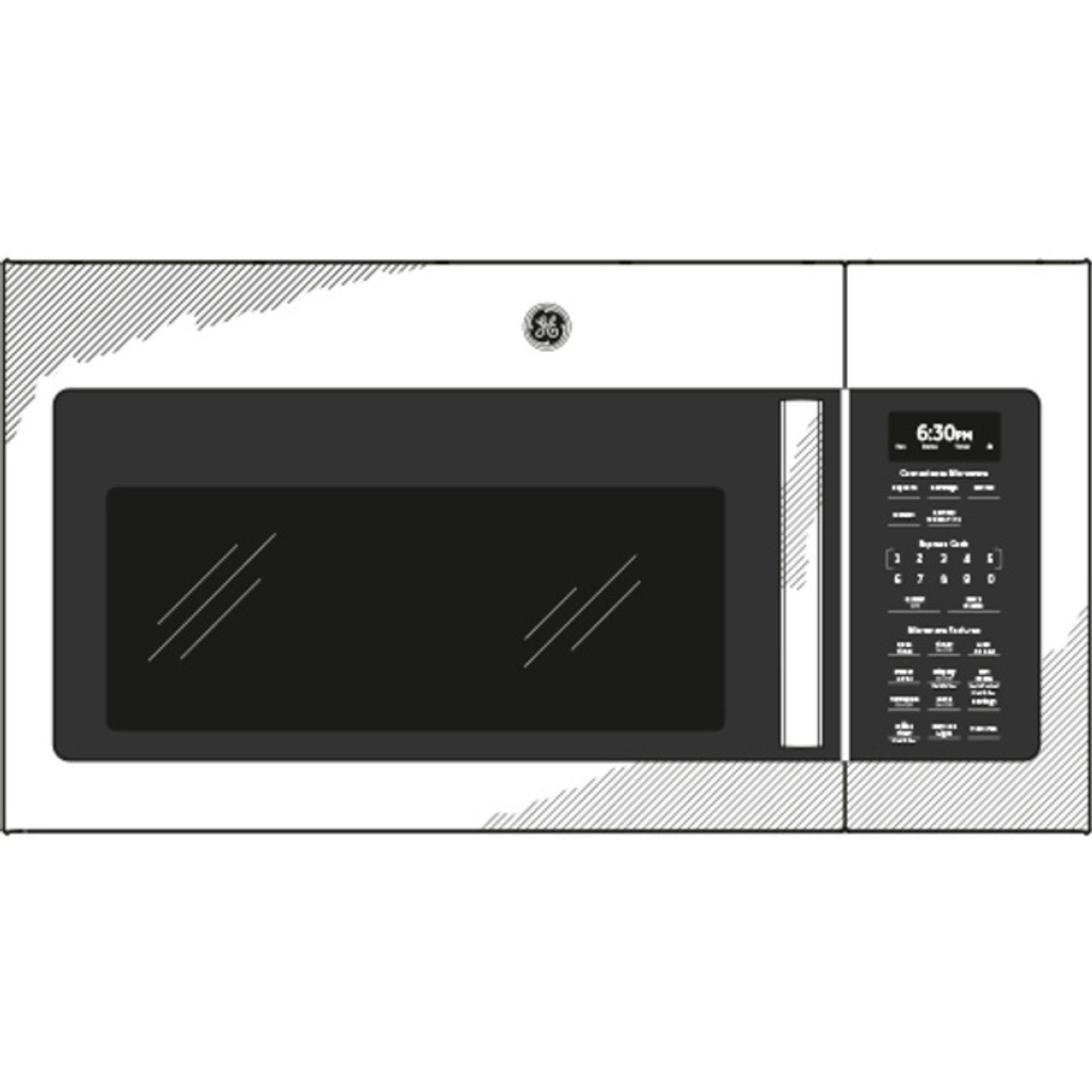 GE-JVM6172SKSS-Diagram of microwave