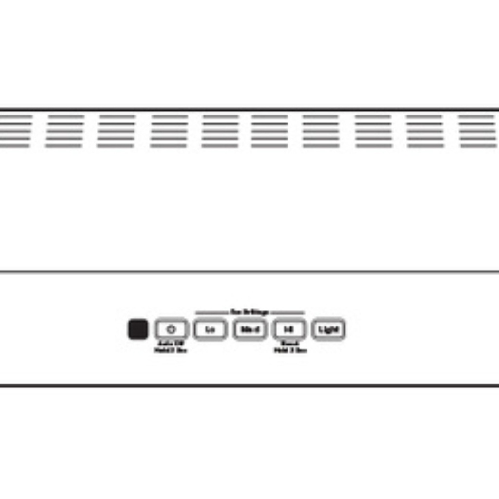 GE-JVX5300SJSS-Diagram of Under Cabinet Range
