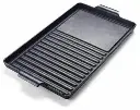 Verona VEGRD100C Cast Iron Grill / Griddle Combination - W 9 inch D 15 inch - 7 ½ inch lbs.