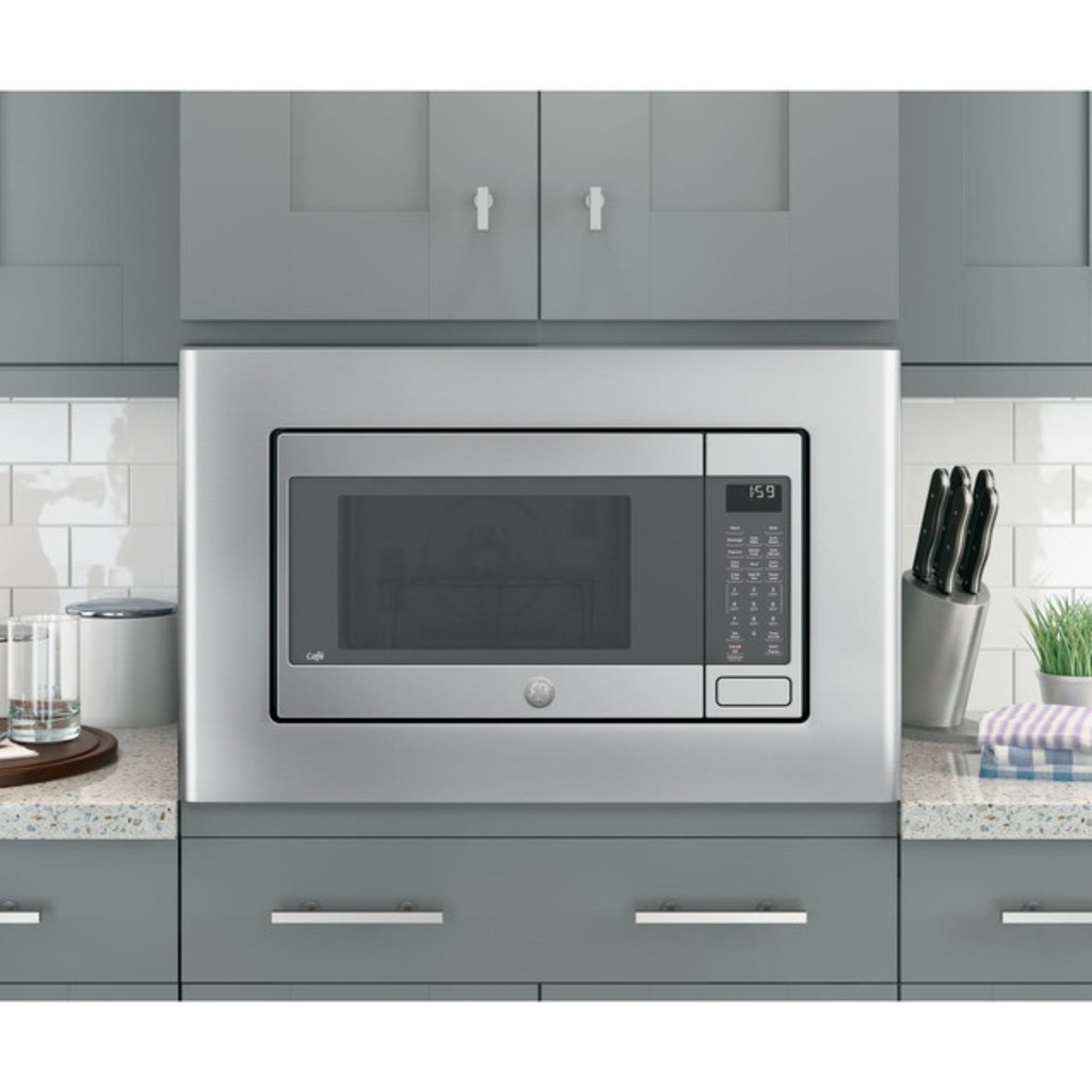 GE-JX9152SJSS-Built-In Microwave Trim Kit in Stainless steel