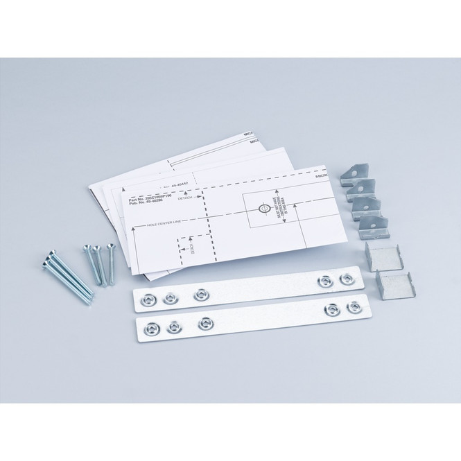 GE-JXA019K-Microwave trim kit installation hardware set