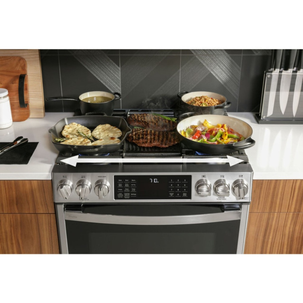 GE-P2S930YPFS-Edge-to-edge cooktop