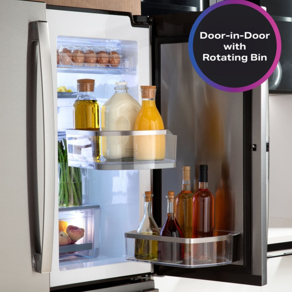 GE-PAD28BYTFS-Door-in-Door Storage