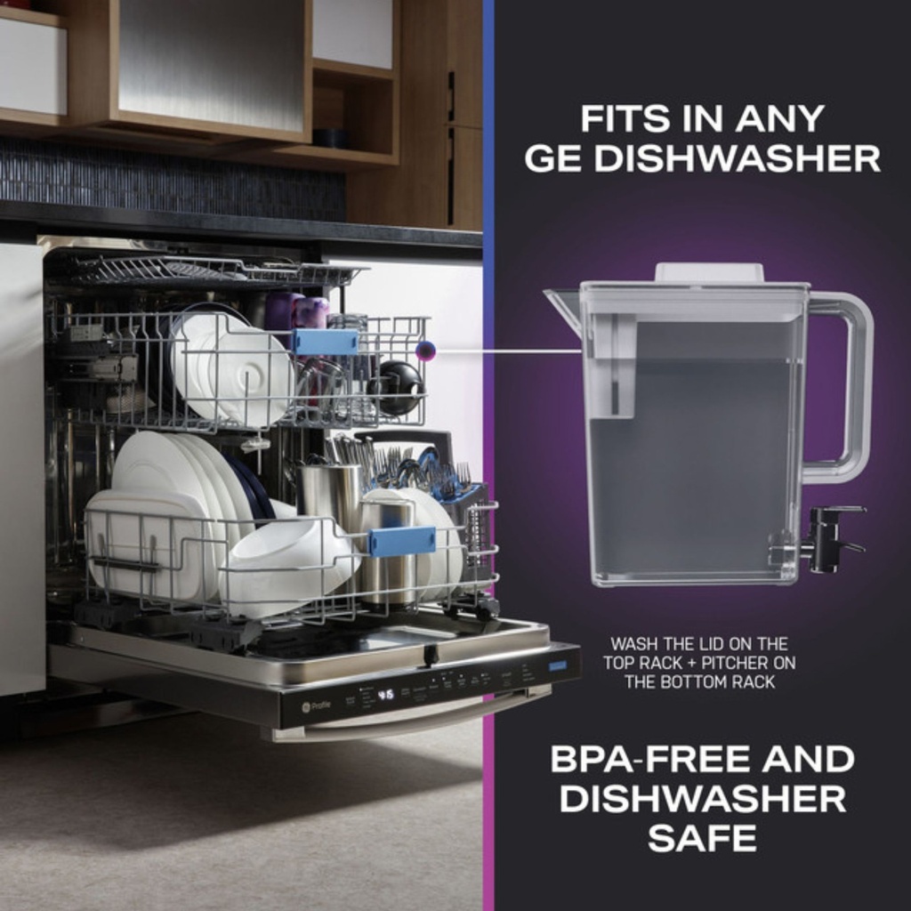 GE-PAD28BYTFS-Dual-Dispense AutoFill Pitcher