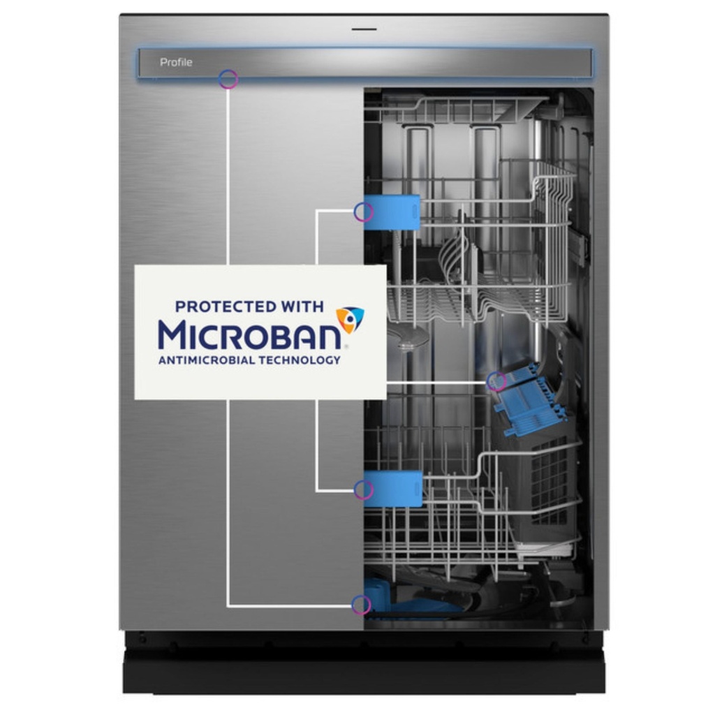 GE-PDP715SYVFS-Protected with Microban technology