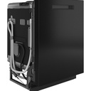 GE-PDP755SBVTS-Back view of a built-in dishwasher