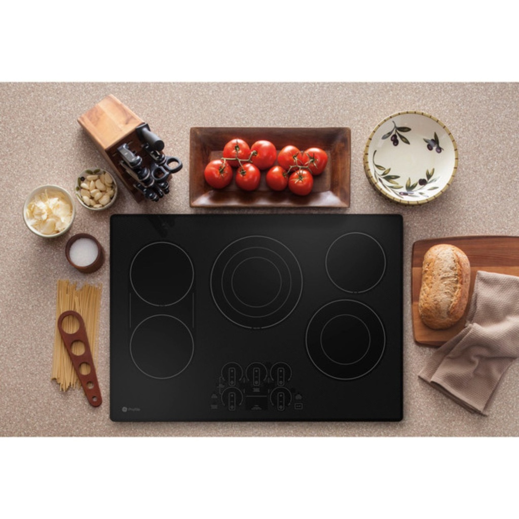 GE-PEP9030DTBB-30" Built-In Touch Control Electric Cooktop