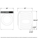 GE-PFD95ESPTDS-dimensional