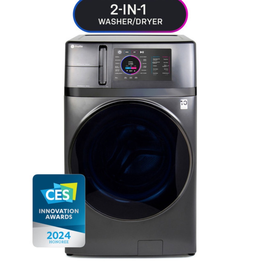 GE-PFQ97HSPVDS-2-in-1 Washer/Dryer