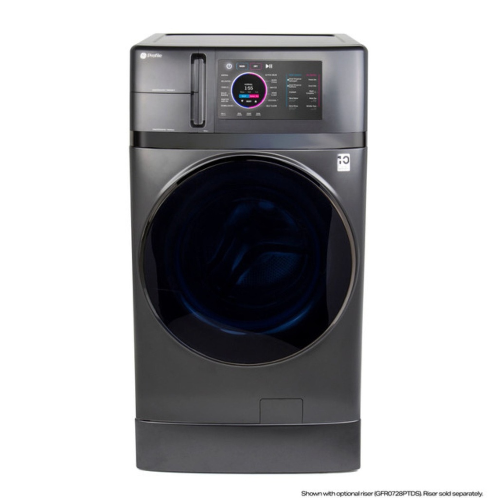GE-PFQ97HSPVDS-4.8 cu. ft. Capacity UltraFast Combo