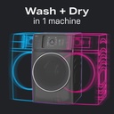 GE-PFQ97HSPVDS-Wash+Dry in 1 machine